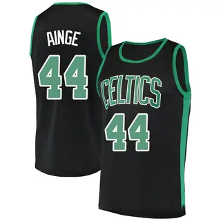 Boston Celtics Men's Danny Ainge Black Fast Break Jersey - Statement Edition
