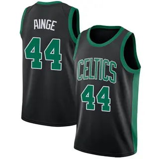 Boston Celtics Men's Danny Ainge Black Swingman Jersey - Statement Edition