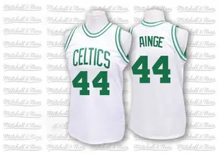 Boston Celtics Men's Danny Ainge White Authentic Throwback Jersey