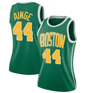 Boston Celtics Women's Danny Ainge Green Swingman 2018/19 Jersey - Earned Edition