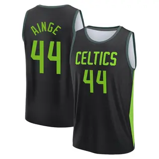 Boston Celtics Youth Danny Ainge Black Fast Break Fanatics 2024/25 City Edition Jersey