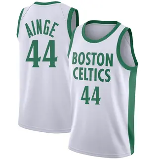 Boston Celtics Youth Danny Ainge White Swingman 2020/21 Jersey - City Edition